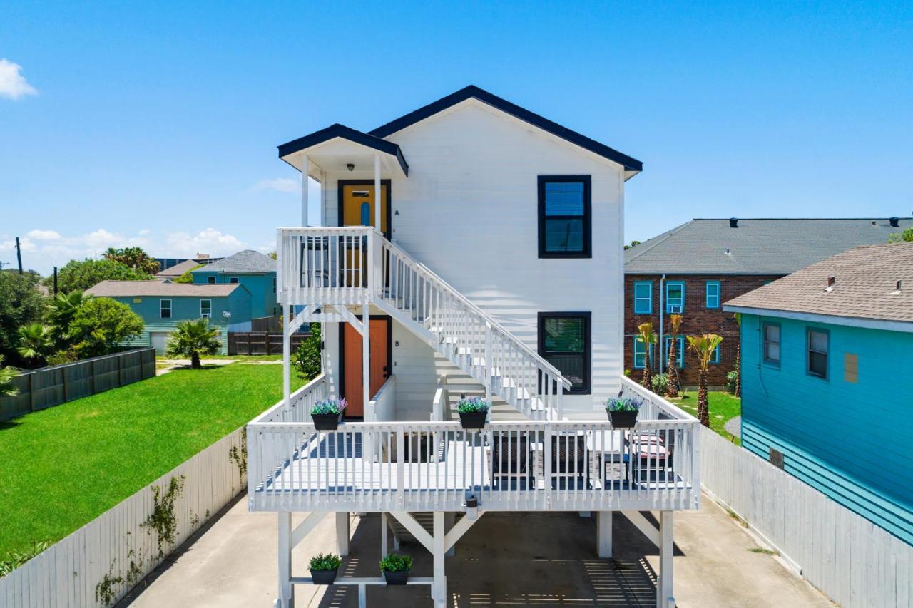 Soleil House - Unit D Villa Galveston Exterior photo
